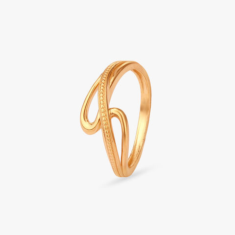 Infinity Flow Gold Ring
