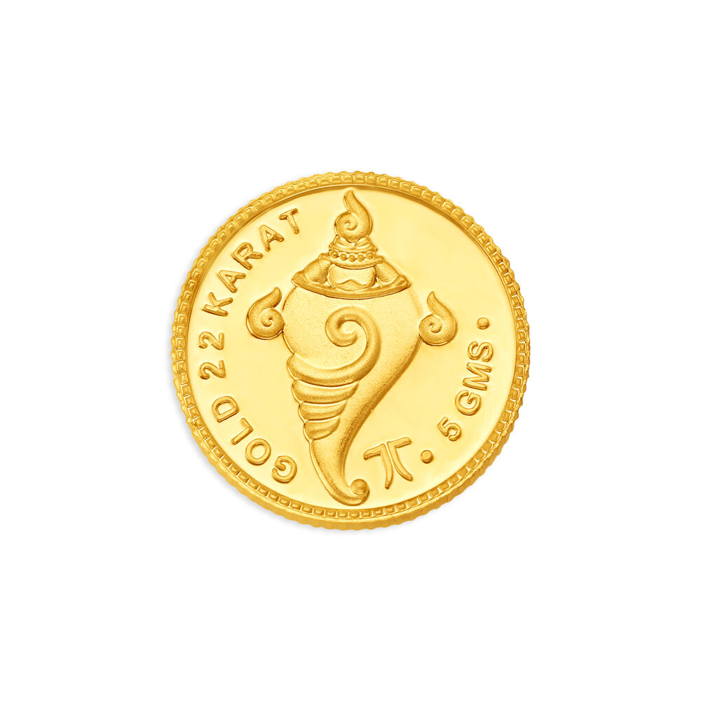 Tanishq 5g gold coin on sale