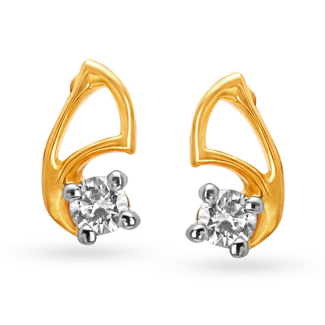 Tamika Diamond Stud Earrings,,hi-res image number null
