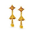 Dainty Gold Two Layered Jhumkas,,hi-res image number null