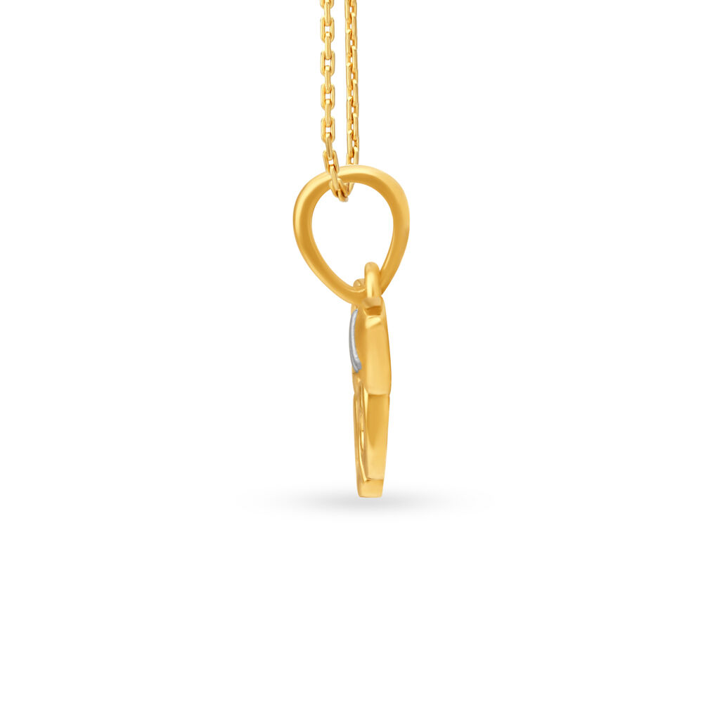 Infinity pendant cheap tanishq