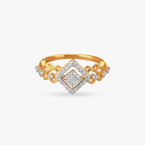 Engagement Sparkle Diamond Finger Ring