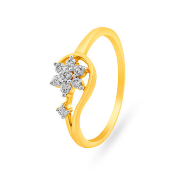 Fancy Nakshatra Diamond Finger Ring