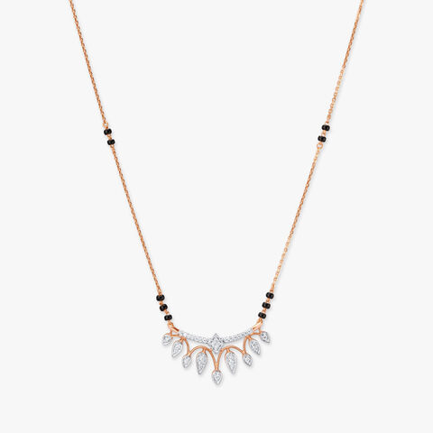 Sophisticated Sparkle Diamond Mangalsutra