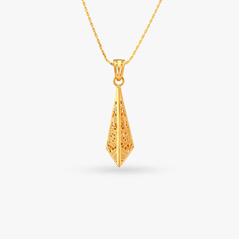 Graceful Touch Pendant and Earrings Set