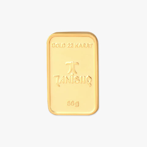 50 gram 22 Karat Gold Biscuit