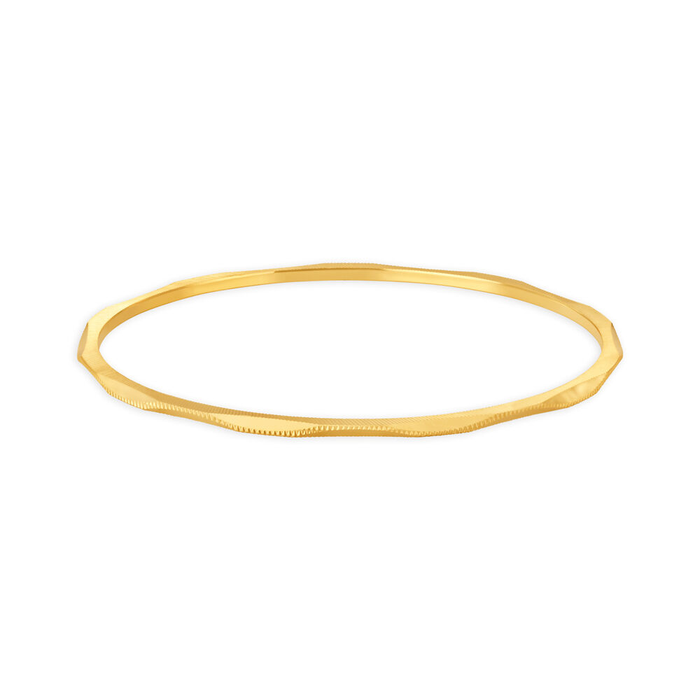 Thin gold shop bangles tanishq