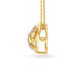 18KT Yellow Gold Diamond Pendant To Your Special One,,hi-res image number null