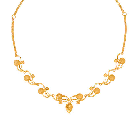 Golden Cherry Gold Necklace Set