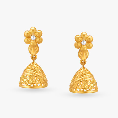 Blooming Elegance Jhumka