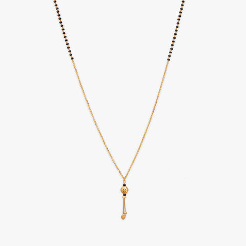 Orbit Tassel Gold Mangalsutra