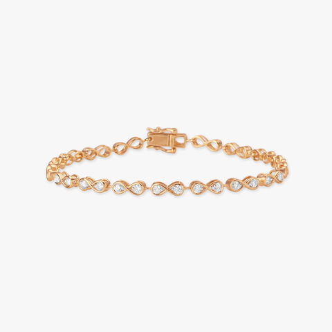 Luminous Cocoon Tennis Bracelet