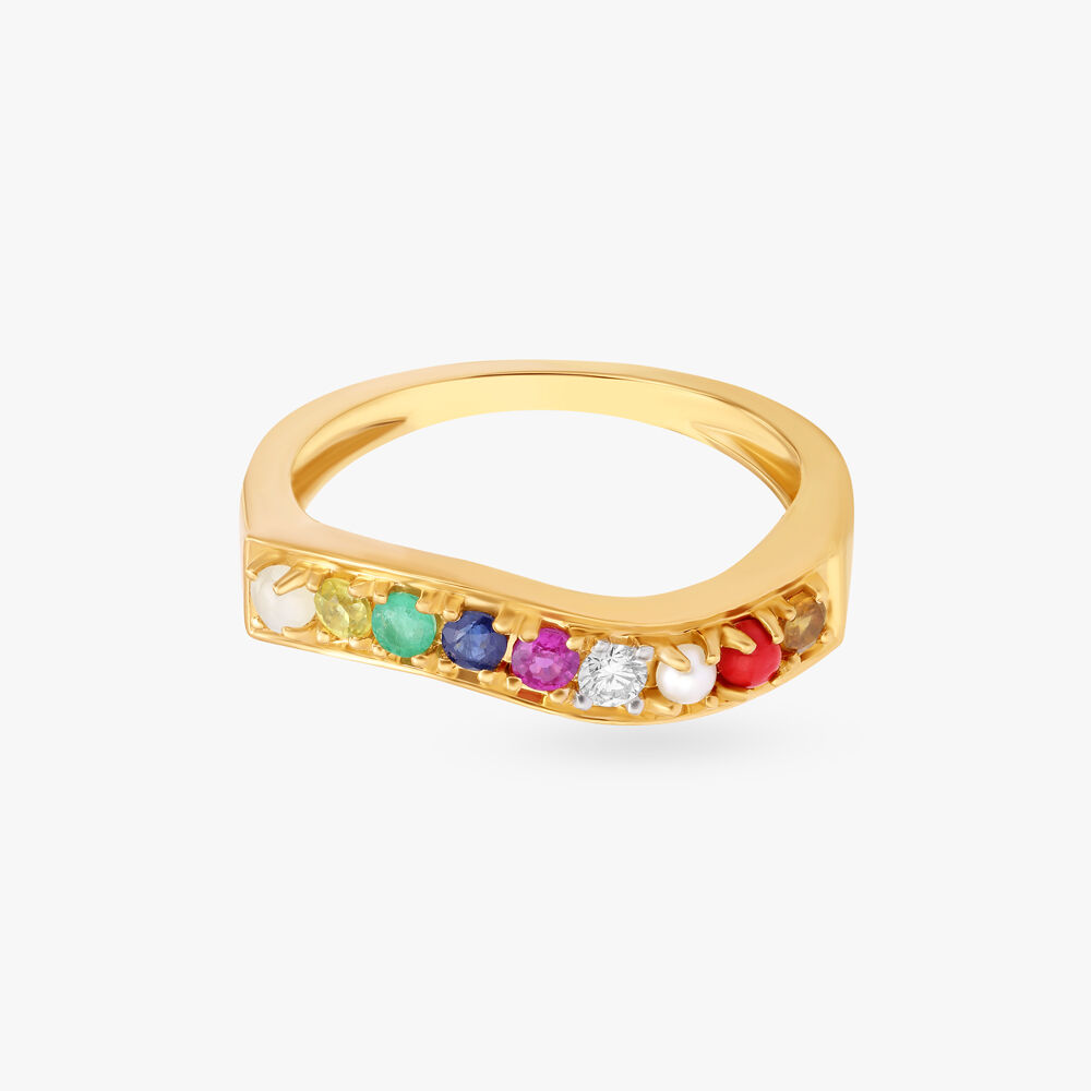 Navaratna ring price in tanishq hotsell