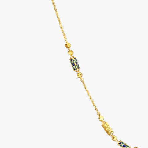 Enamel Symphony Gold Chain