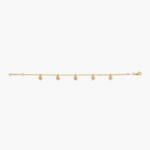 Daisy Drift Gold Bracelet