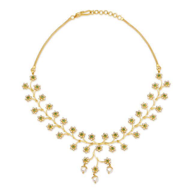 Enchanting Gold Necklace Set,,hi-res image number null