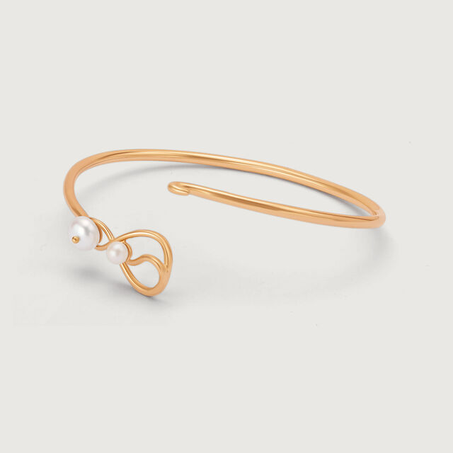 Pearl Orbit Opulence 14KT Bangle,,hi-res image number null