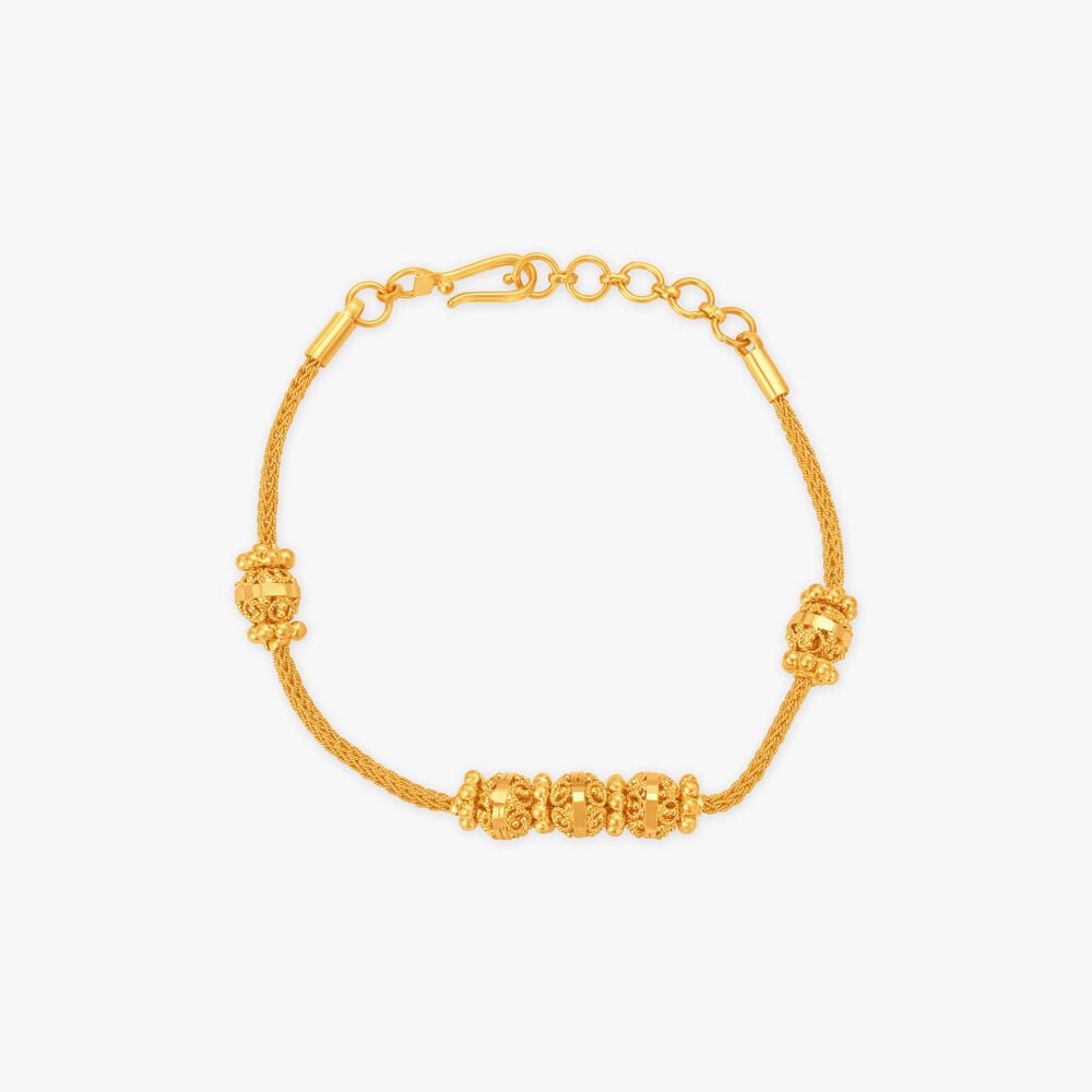 Buy Mia by Tanishq 18k Luminous Horizon Yellow Gold Bracelet Online At Best  Price @ Tata CLiQ