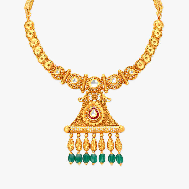 Enchanting Floral Necklace,,hi-res image number null