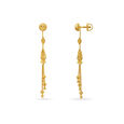 Dainty Gold Drop Earrings,,hi-res image number null