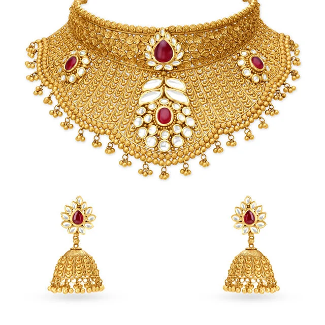 Premium Golden Gold Necklace