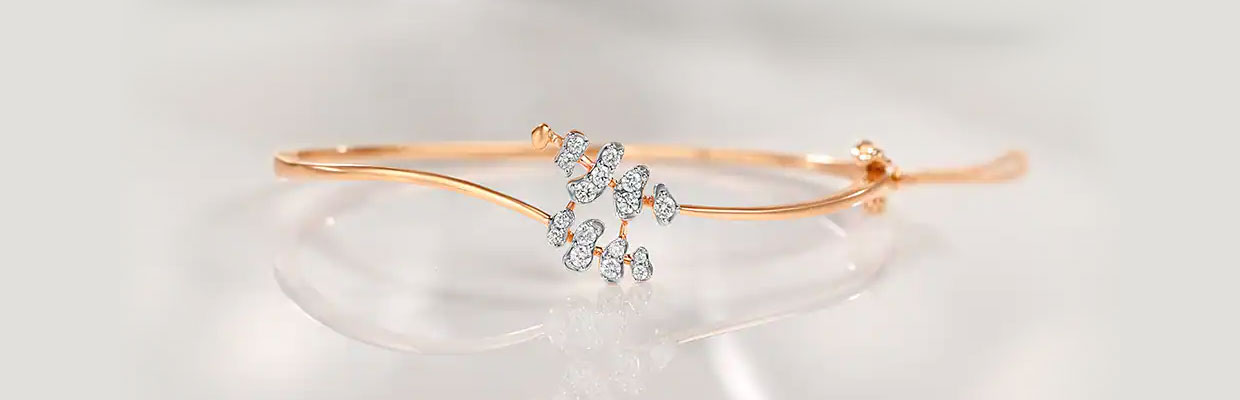 14 kt Yellow Gold Fancy Diamond Bracelet - JD SOLITAIRE