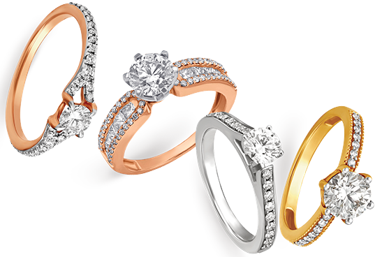 Say Yes! Couple Rings