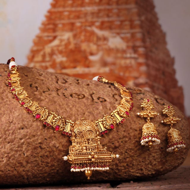 The Brihadeeswara Gopuram Necklace