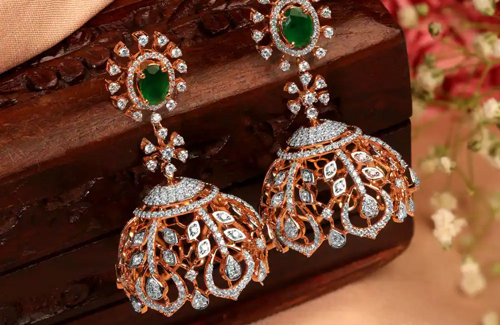 TELUGU WEB WORLD: Ear Rings Designs | Earrings, Ear, Ear cuff