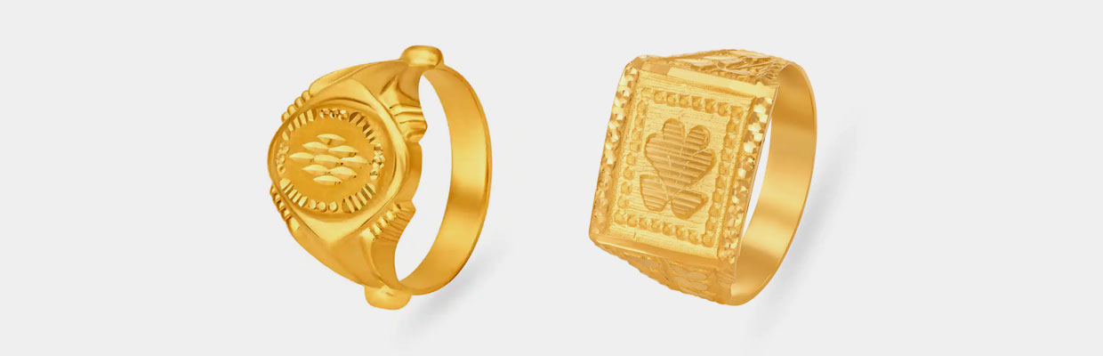 Customised gold ring discount