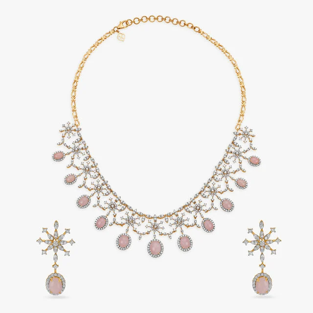 Breathtaking Bridal Diamond Necklace Designs Are Here! • South India Jewels