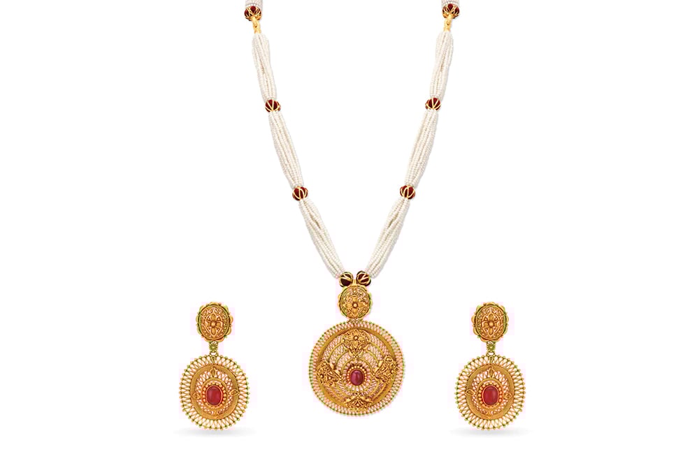 Tanishq jadau set discount