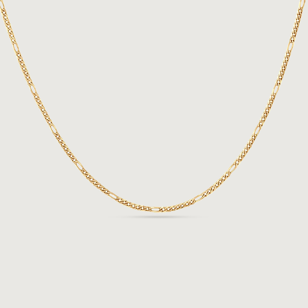Classic Figaro Link Gold Chain,,hi-res image number null