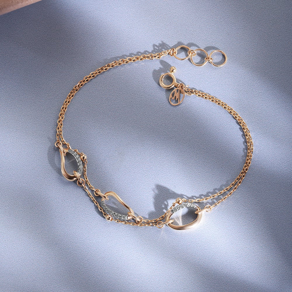 Whimsical Glimmer Diamond Bracelet,,hi-res image number null