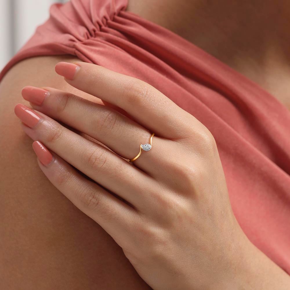 Paisley Spark Diamond Ring,,hi-res image number null