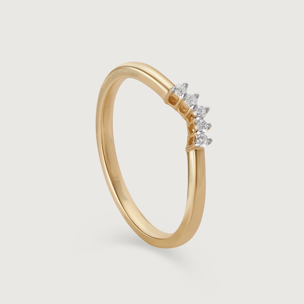 Harmony Heartbeat 14KT Gold & Diamond Ring,,hi-res image number null