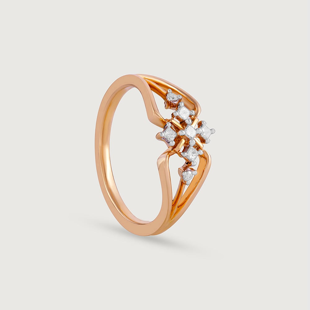 Dazzling Blend Gold & Diamond Ring,,hi-res image number null