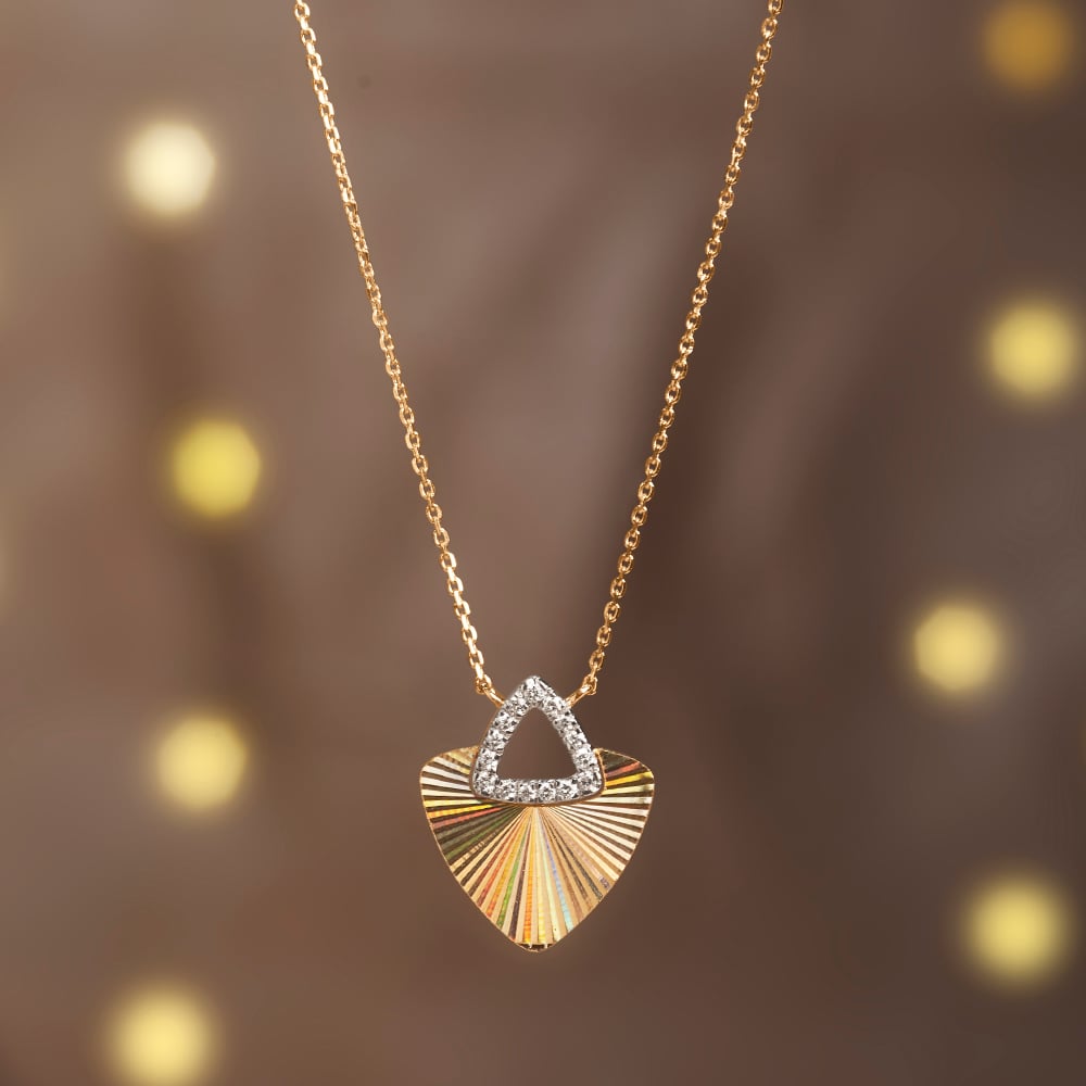 Striking Radiant Diamond Necklace,,hi-res image number null
