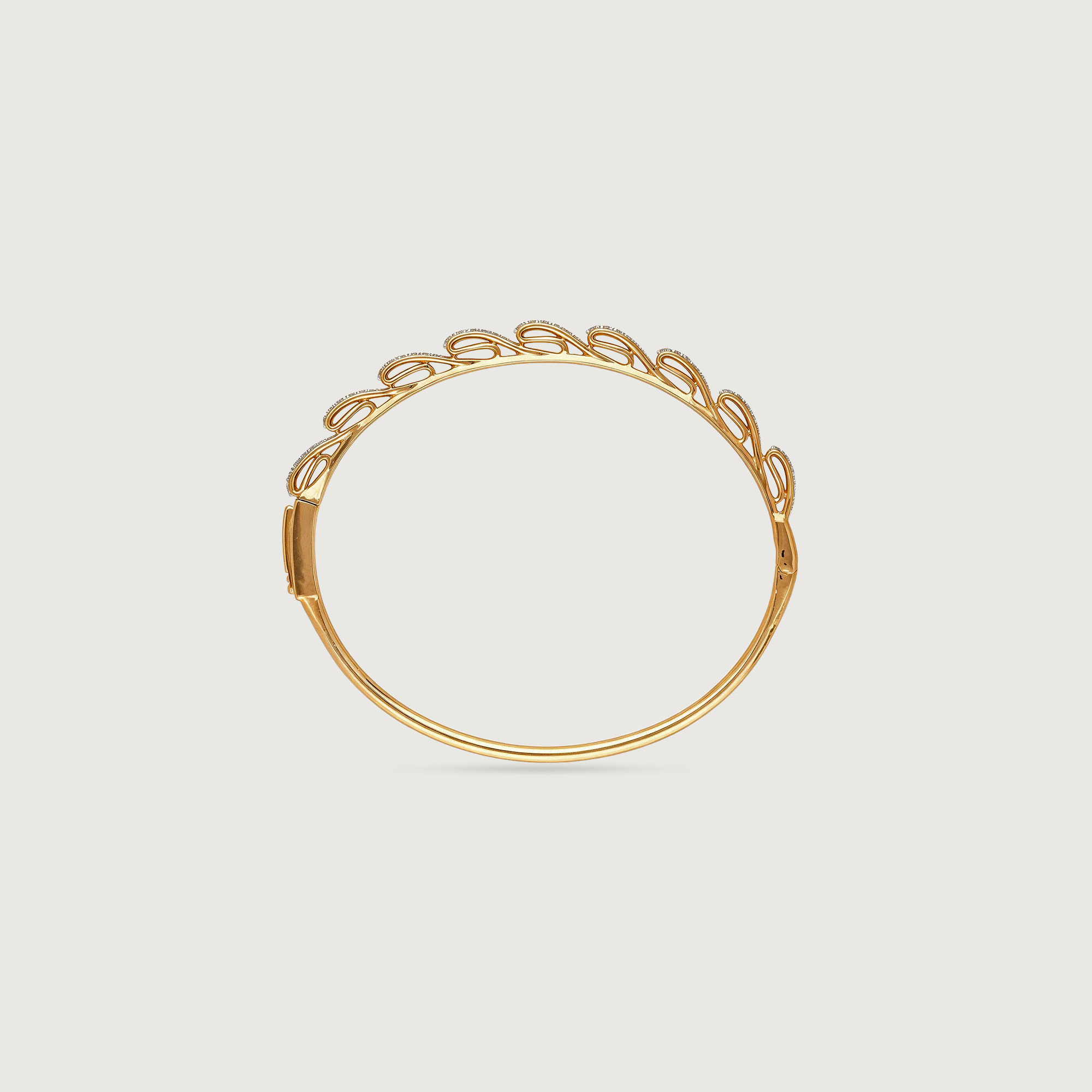Looped Harmony Diamond Bangle,,hi-res image number null