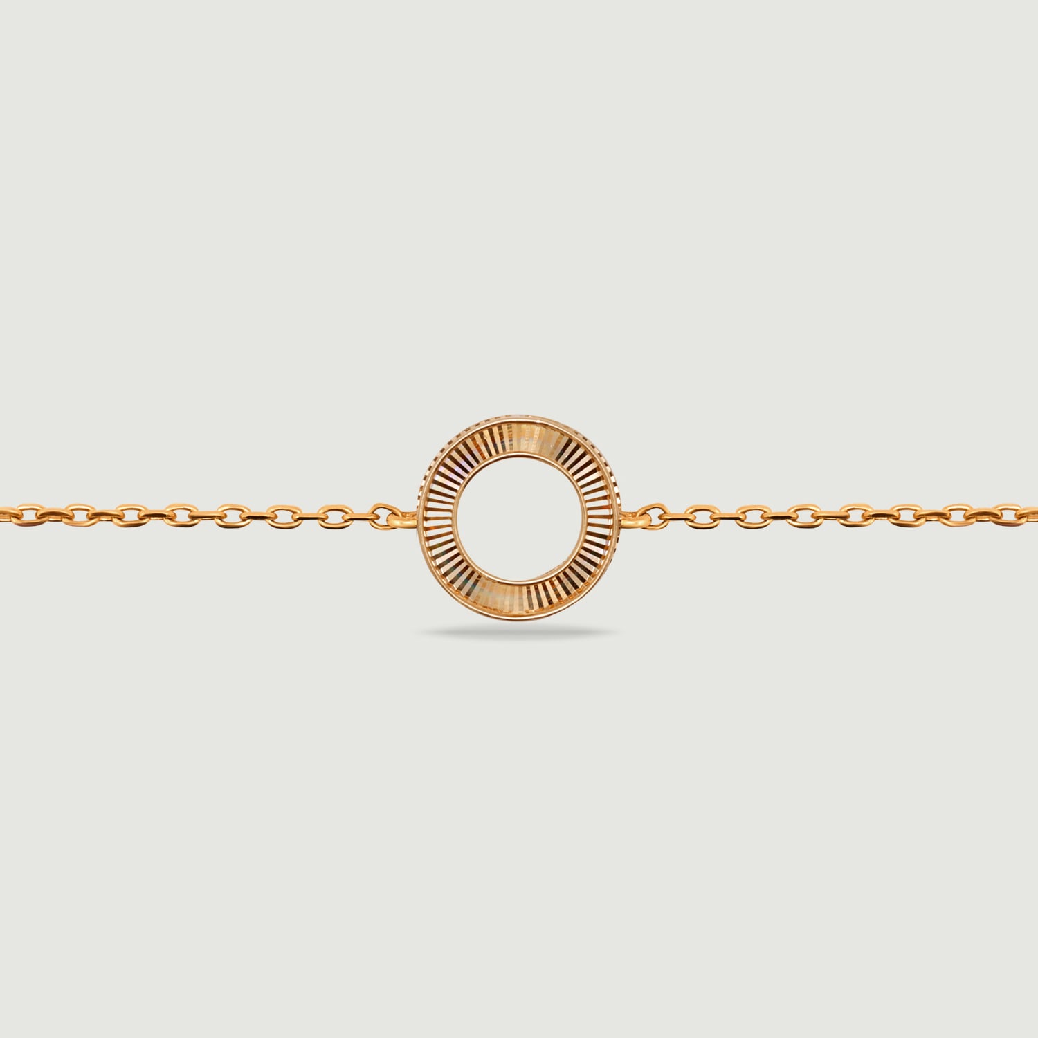 Radiant Circular Gold Bracelet,,hi-res image number null