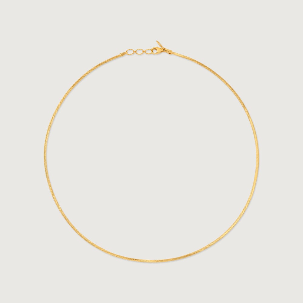 Minimal Fluid Omega Gold Chain,,hi-res image number null