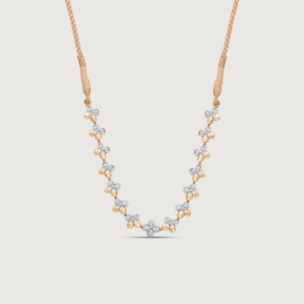 Bloom Charm Diamond Necklace,,hi-res image number null