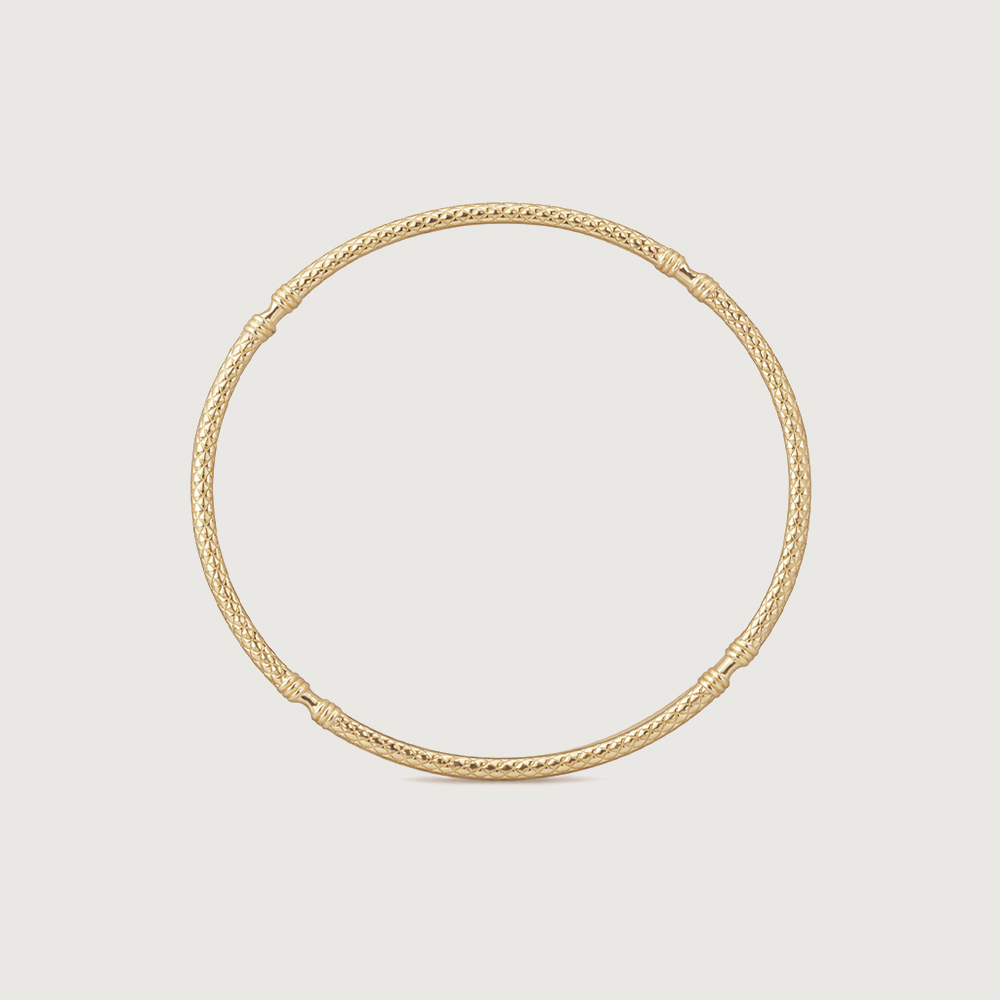 Textured Classic Gold Bangle,,hi-res image number null