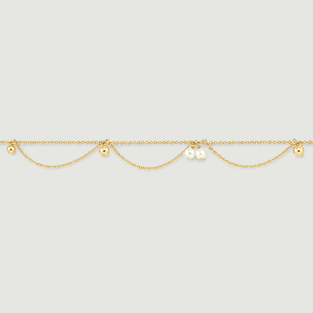 Delicate Luminous Pearl Bracelet,,hi-res image number null