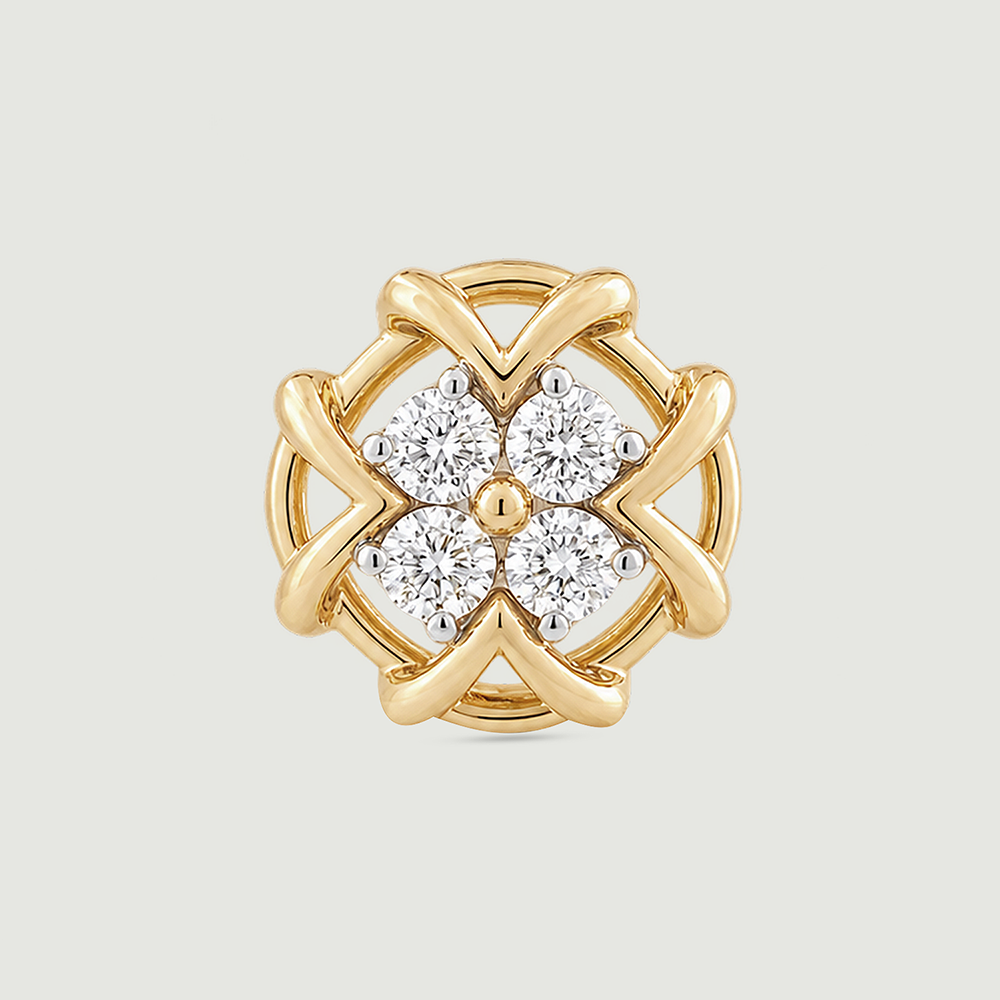 Radiant Diya Diamond Nose Pin,,hi-res image number null