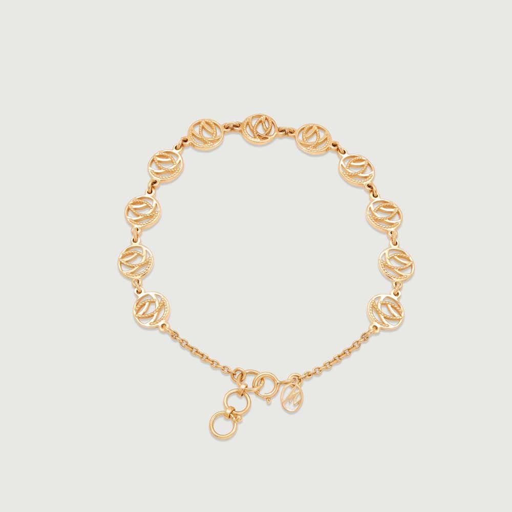 Celestial Curl Gold Bracelet,,hi-res image number null