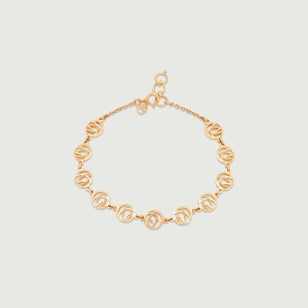 Celestial Curl Gold Bracelet,,hi-res image number null