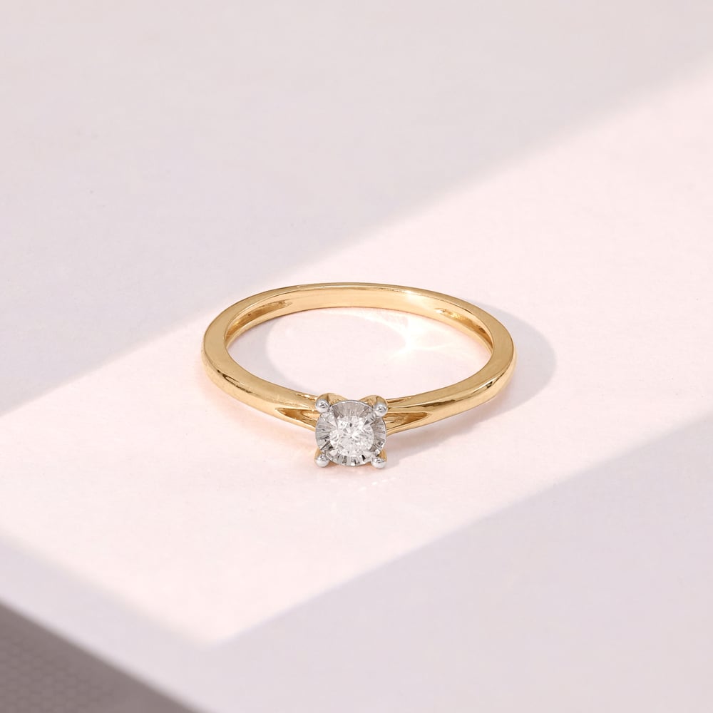 Classic Poised Diamond Ring,,hi-res image number null