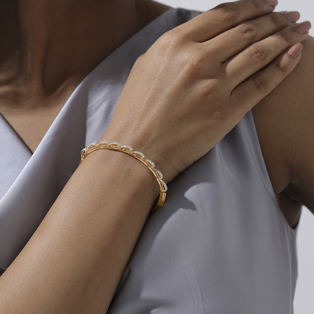 Looped Harmony Diamond Bangle,,hi-res image number null
