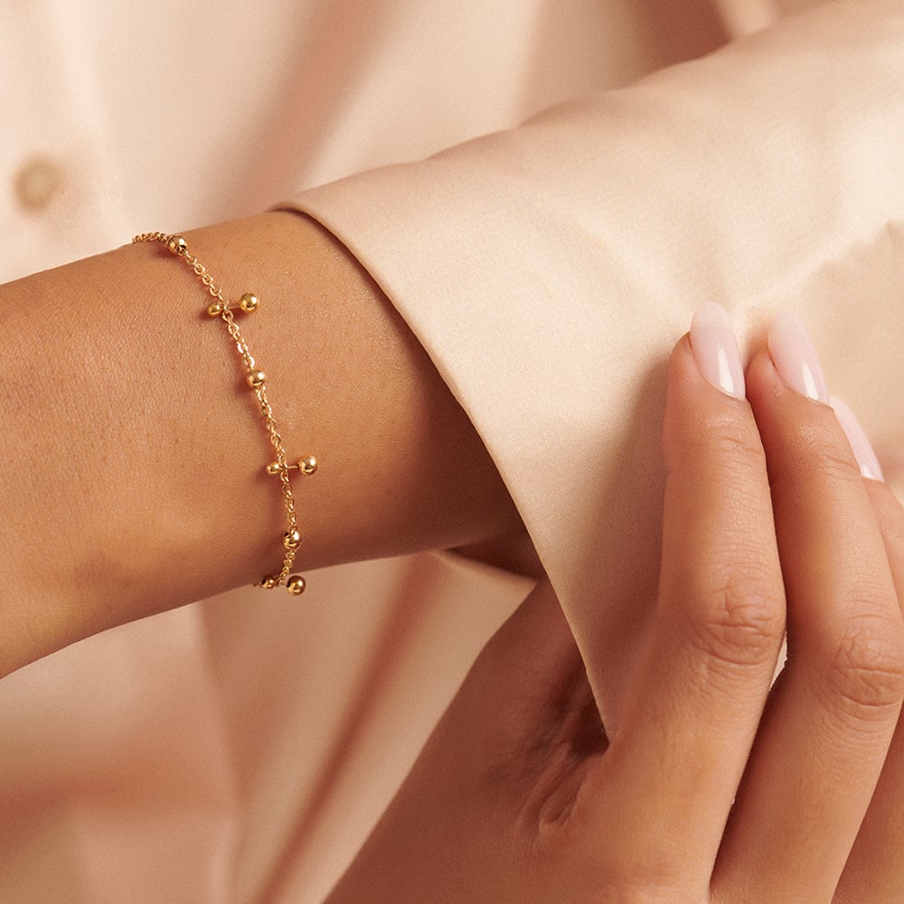 Luminous Shine Gold Bracelet,,hi-res image number null